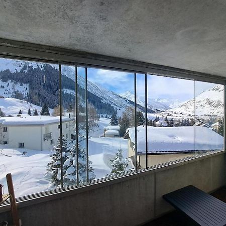 Top Modernes Apartment Im Herzen Von Andermatt Balkon & Bergblick Εξωτερικό φωτογραφία
